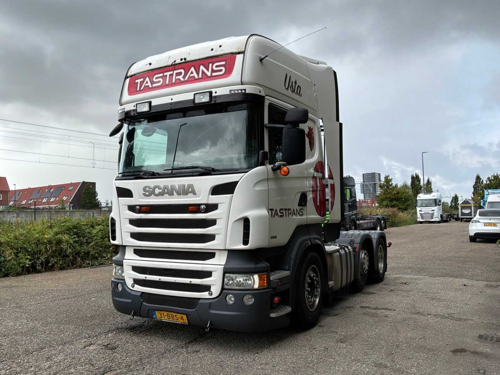 2013 Scania R440 Opleggertrekker (31-BBS-4), Auto's, Euro 6, Scania, Overige brandstoffen, Origineel Nederlands