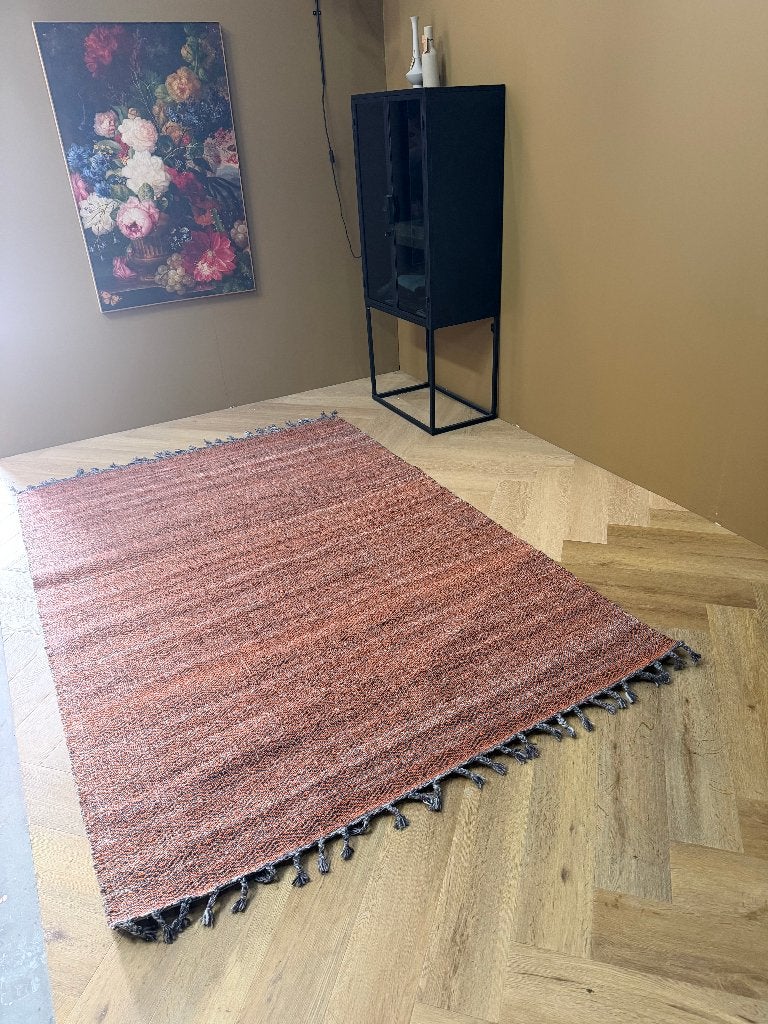 Brinker Vloerkleed Secret Terra, Zwart, 150 tot 200 cm, Ophalen of Verzenden, Rechthoekig
