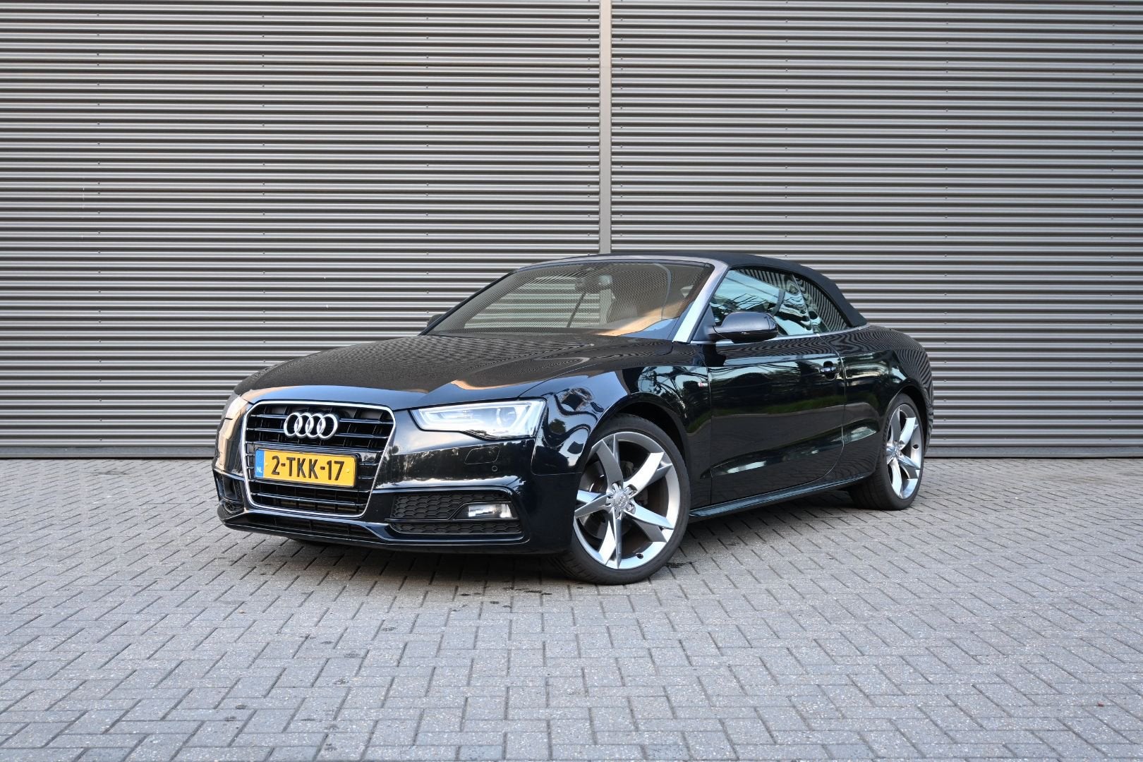 Audi A5 1.8 Tfsi 125KW Cabriolet CVT 2013 Zwart, Auto's, Audi, 4 cilinders, Cabriolet, 4 stoelen, Zwart