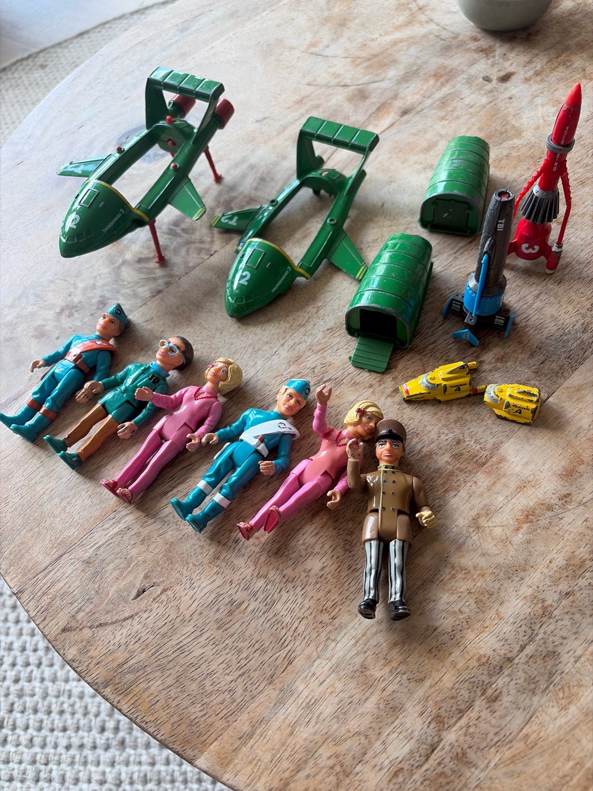 Thunderbirds Matchbox verzamelstukken - Jaren '90, Ophalen of Verzenden, Gebruikt