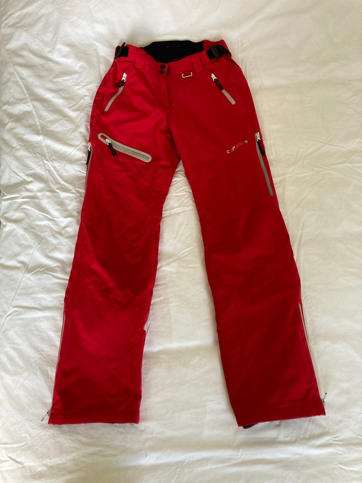 Rode Icepeak skibroek maat 38, Ophalen of Verzenden, Maat 38/40 (M), Broek