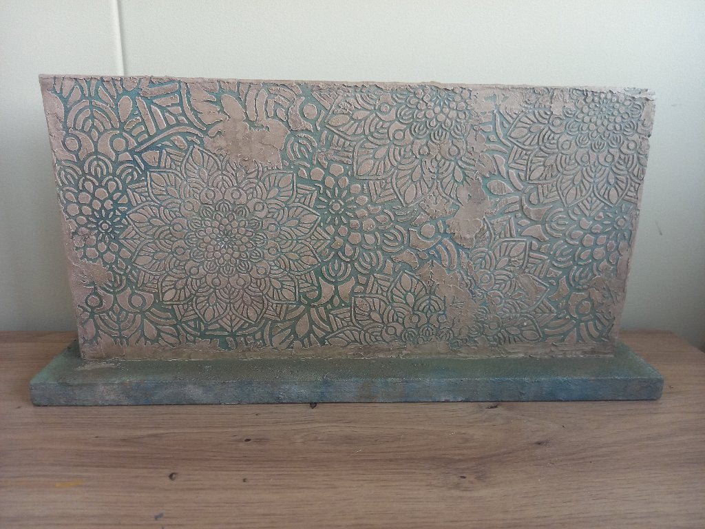 Woondecoratie, woonaccessoires, mandala, beton look, Huis en Inrichting, Woonaccessoires | Overige, Ophalen, Nieuw