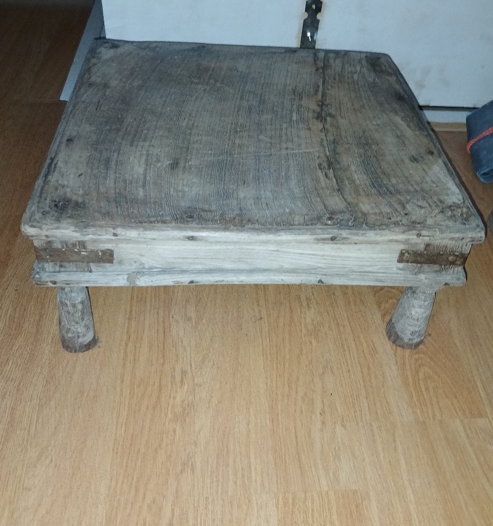 Bajot tafeltje india sober, Ophalen, Gebruikt, Vierkant, 50 tot 100 cm