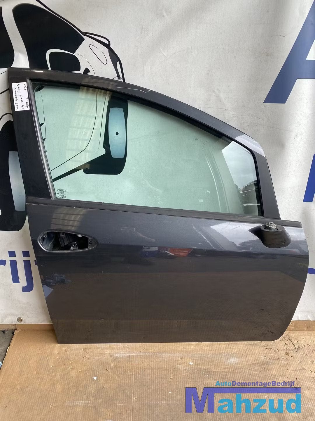 FIAT GRANDE PUNTO 199 grijs 634,C rechts voor deur portier, Gebruikt, Deur, Stellantis Europe S.p.A., Ophalen of Verzenden