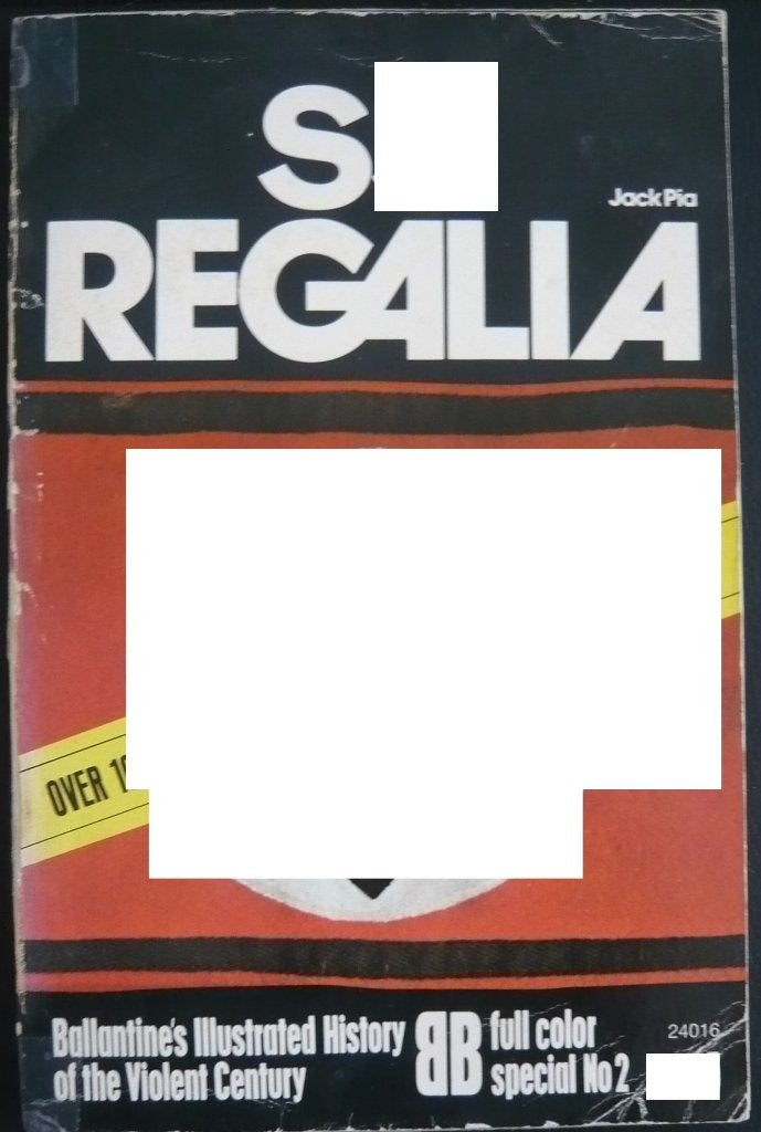 SS regalia boek, naslagwerk over nazi uniformen & uitrusting, Jack Pia, Ophalen of Verzenden, Landmacht, Tweede Wereldoorlog