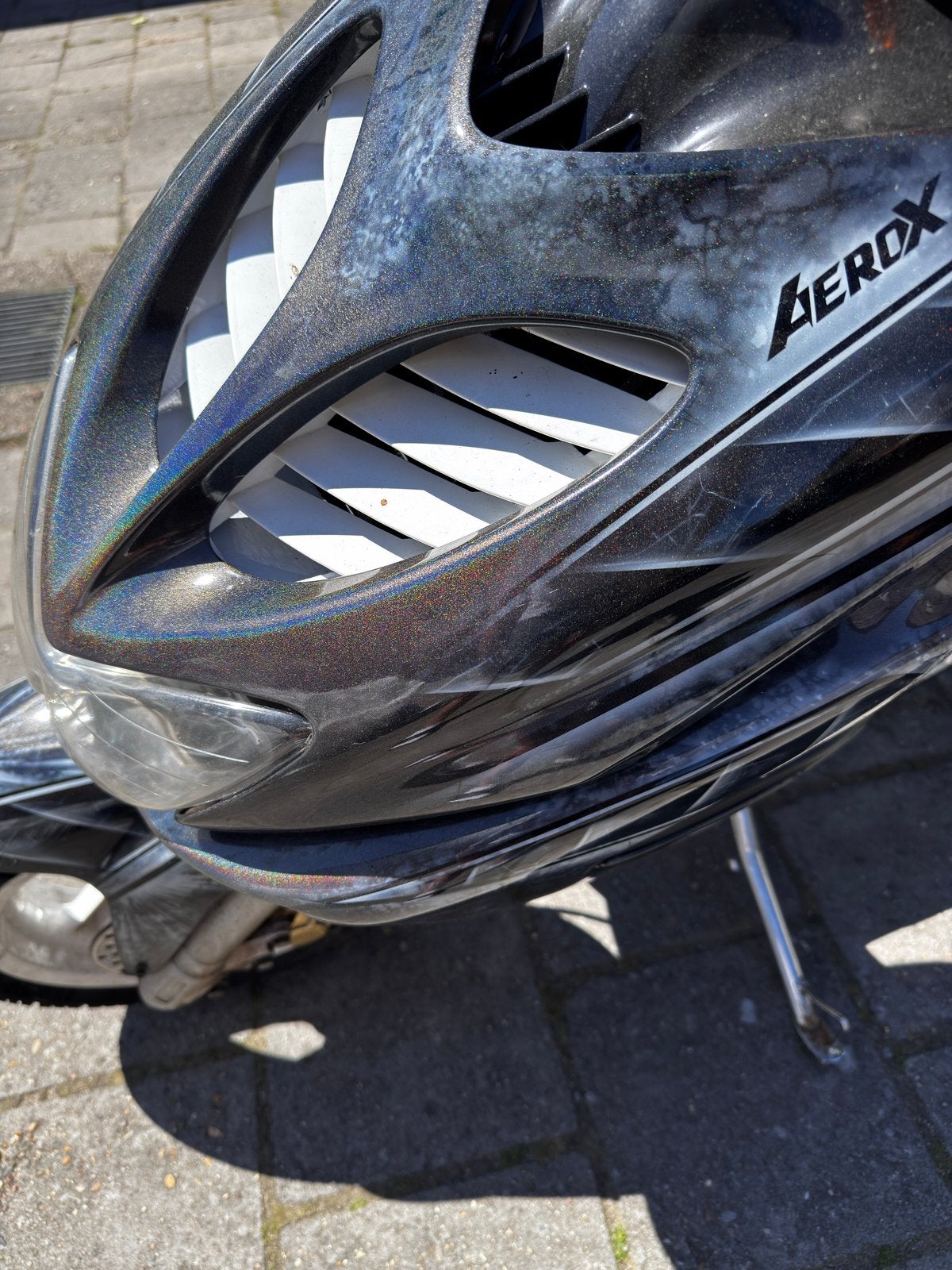 Mooie Aerox 2takt met special paint, wok status!, Fietsen en Brommers, Scooters | Yamaha, Ophalen, Gebruikt, Tweetakt, Aerox