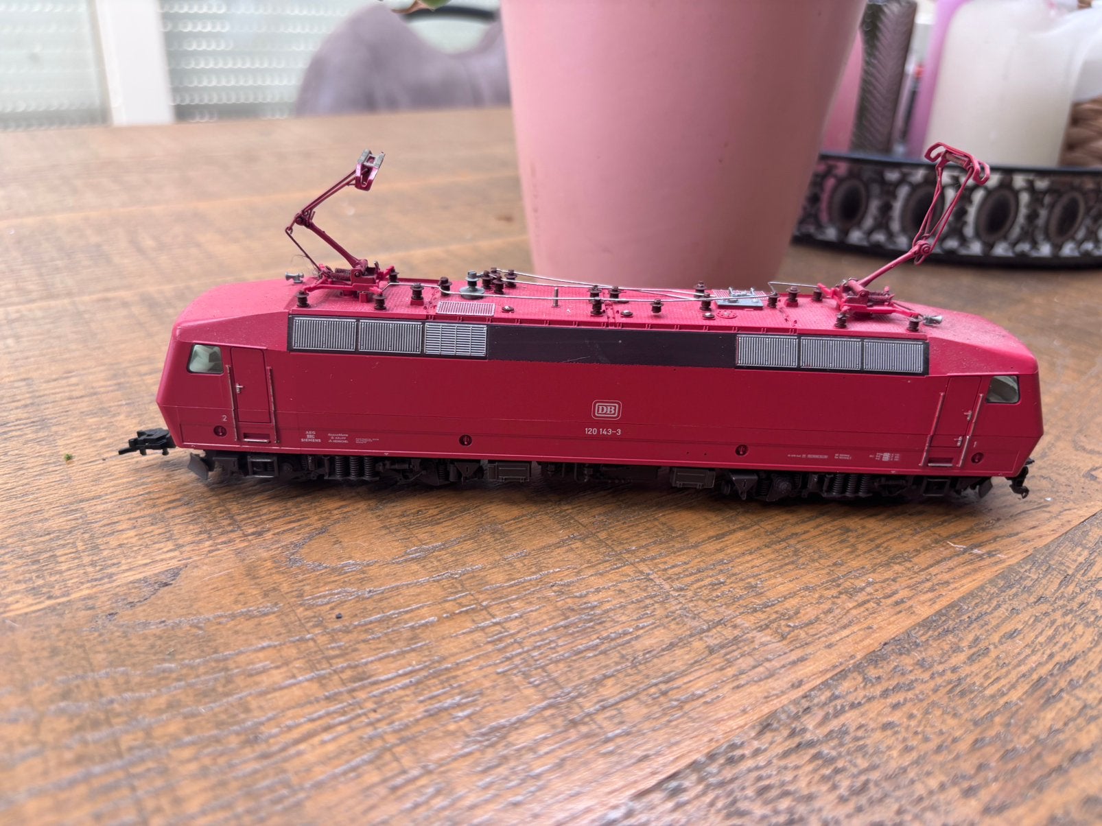 Fleischmann H0 DB BR 120 143-3 elektrische locomotief, Gebruikt, Fleischmann, Ophalen of Verzenden, Gelijkstroom