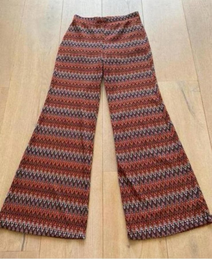 Zara flared boho ibiza L, Kleding | Dames, Maat 42/44 (L), Oranje, Ophalen of Verzenden, Zo goed als nieuw