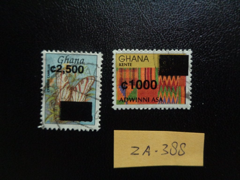 ghana - toerisme / overprint 2002 (za-388), Ophalen of Verzenden, Overige landen, Gestempeld