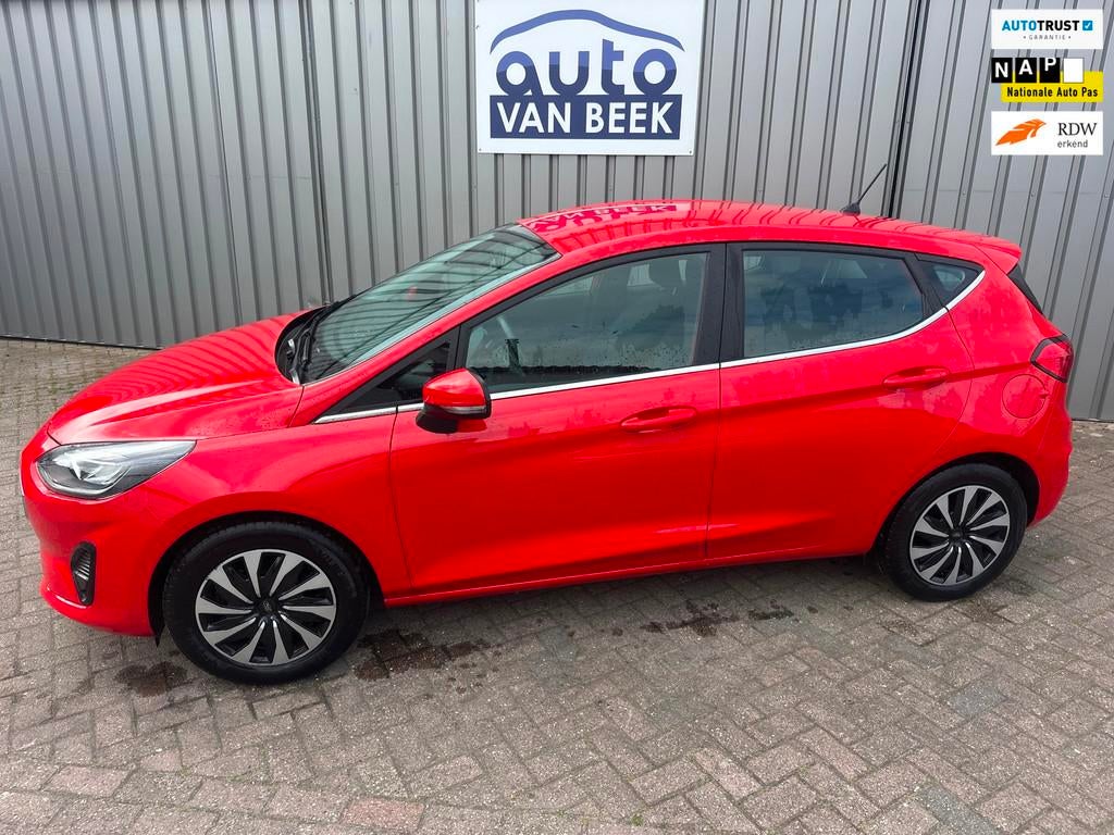 Ford Fiesta 1.0 EcoBoost Titanium, Voorwielaandrijving, Stof, Gebruikt, 100 pk