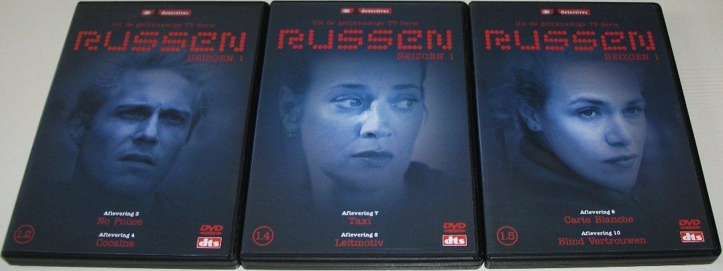 TV-Serie *** RUSSEN *** 3 stuks, Vanaf 12 jaar, Ophalen of Verzenden, Zo goed als nieuw, Nederlands