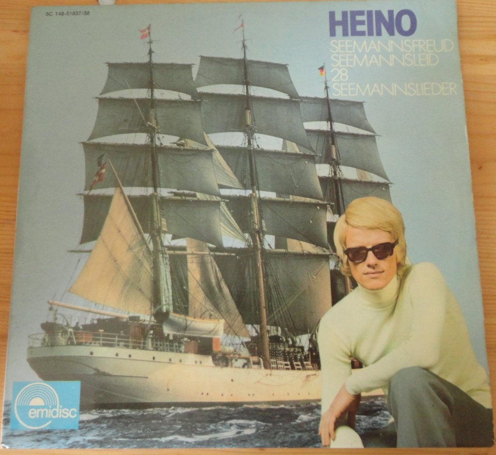 Heino - 28 seemans lieder (2-LP's, Ophalen of Verzenden, Gebruikt, 12 inch, LP