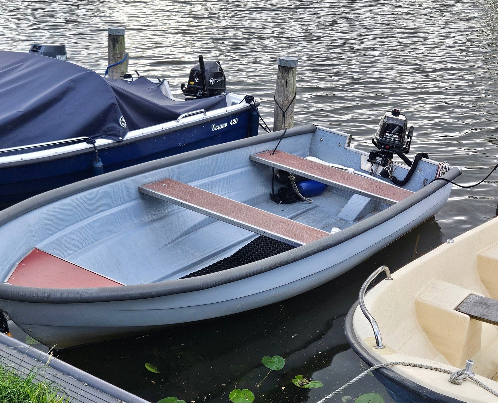 Stabiele visboot polyester, Watersport en Boten, Ophalen of Verzenden, Gebruikt