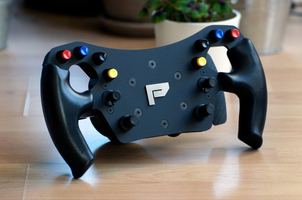 Polsimer F74N Formula Sim Racing Stuur, Racestuur, Zo goed als nieuw, PC, Direct drive