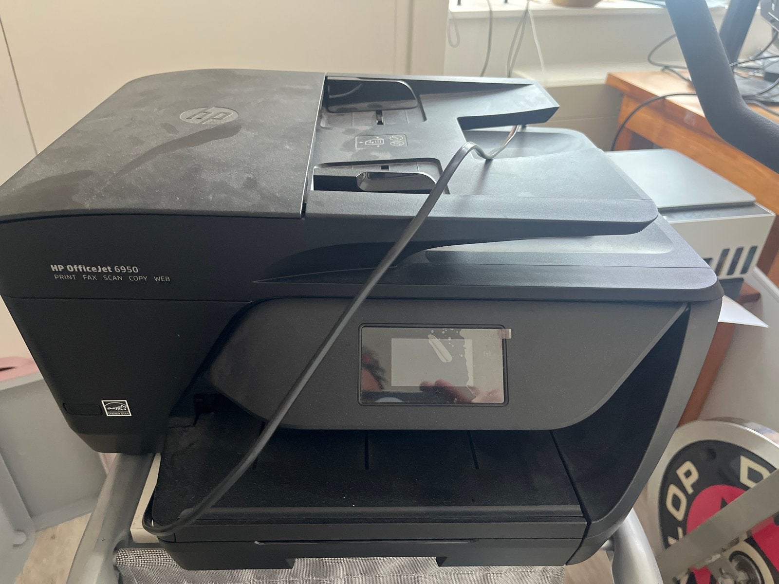 HP OfficeJet 6950 All-in-One Printer, Ophalen, Gebruikt, Faxen, Inkjetprinter