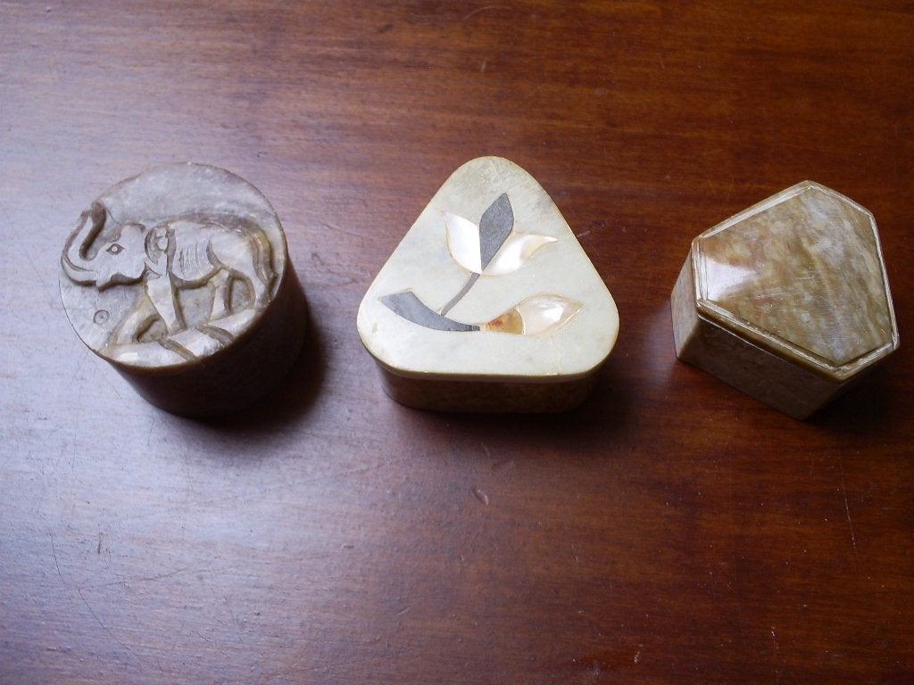 Pillendoosjes 3 stuks, Antiek en Kunst, Ophalen of Verzenden