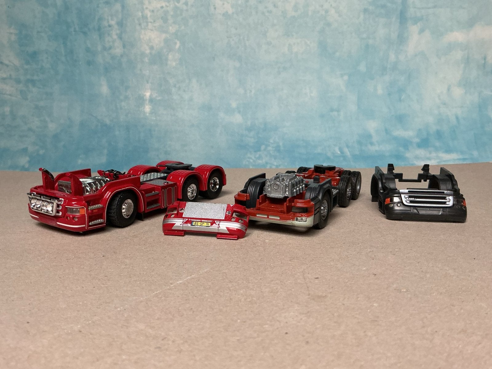 Tekno Scania onderdelen zgan, Hobby en Vrije tijd, Modelauto's | 1:50, Ophalen of Verzenden, Zo goed als nieuw, Overige merken