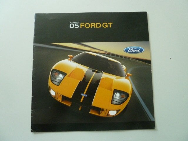 2005 Ford GT Prestige Brochure USA, Ophalen of Verzenden, Gelezen, Ford