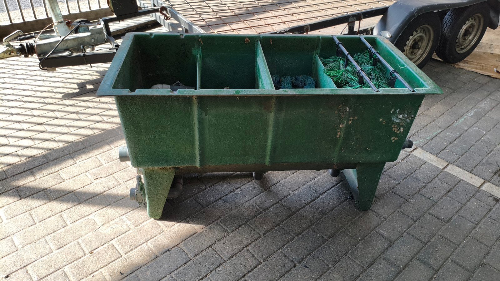 4 kamer filter voor vijver, Tuin en Terras, Vijver-toebehoren, Ophalen, Gebruikt, Vijverfilter