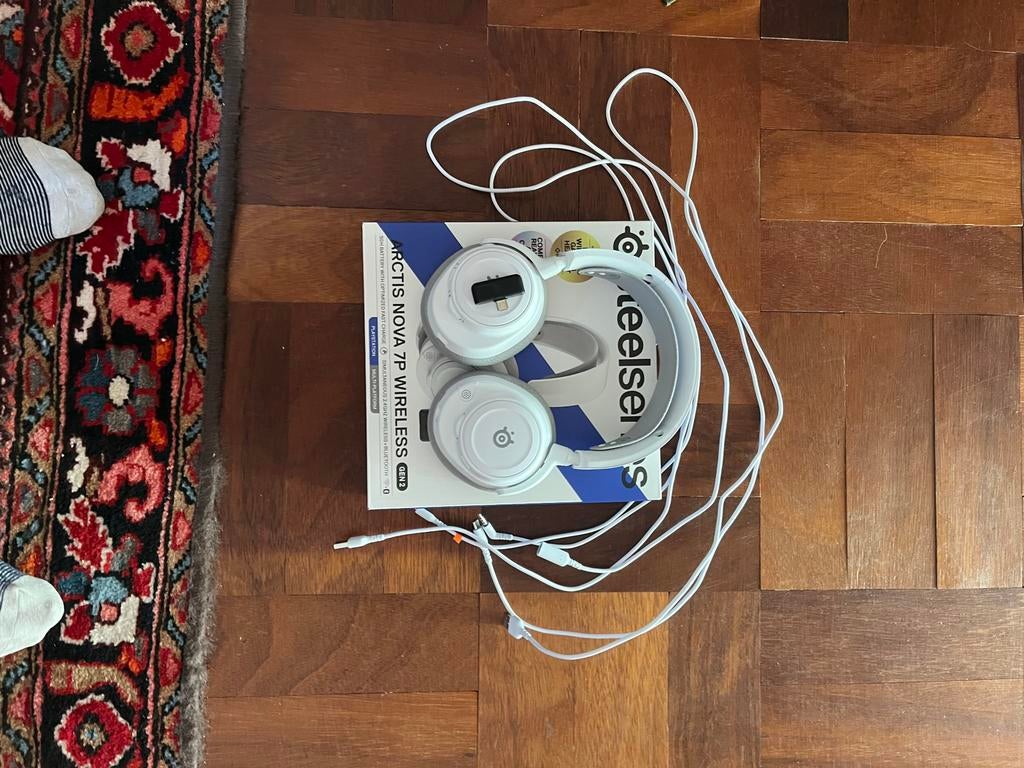 SteelSeries Arctis Nova 7P Wireless Headset, Ophalen of Verzenden, Zo goed als nieuw, Overige merken, Draadloos