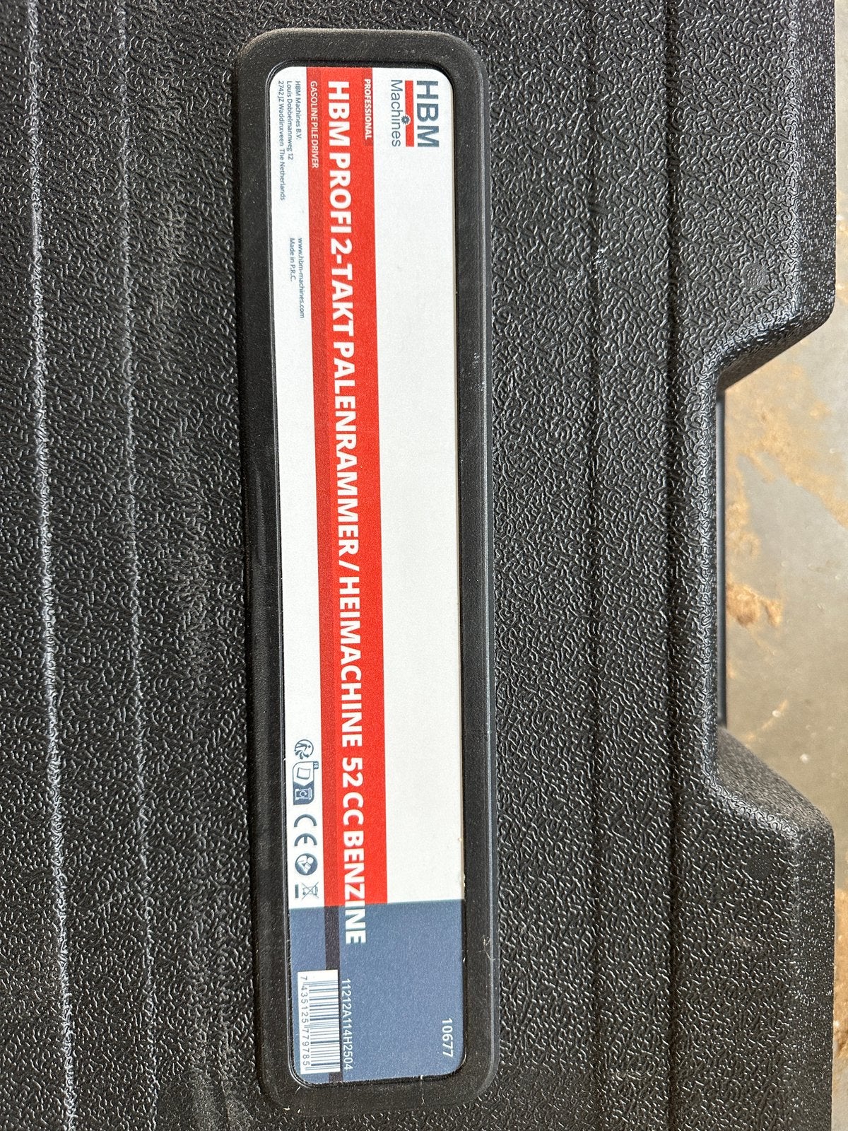 HBM 2-Takt Palenrammer / Heimachine 52 cc Benzine, Ophalen, Zo goed als nieuw, Overige meters