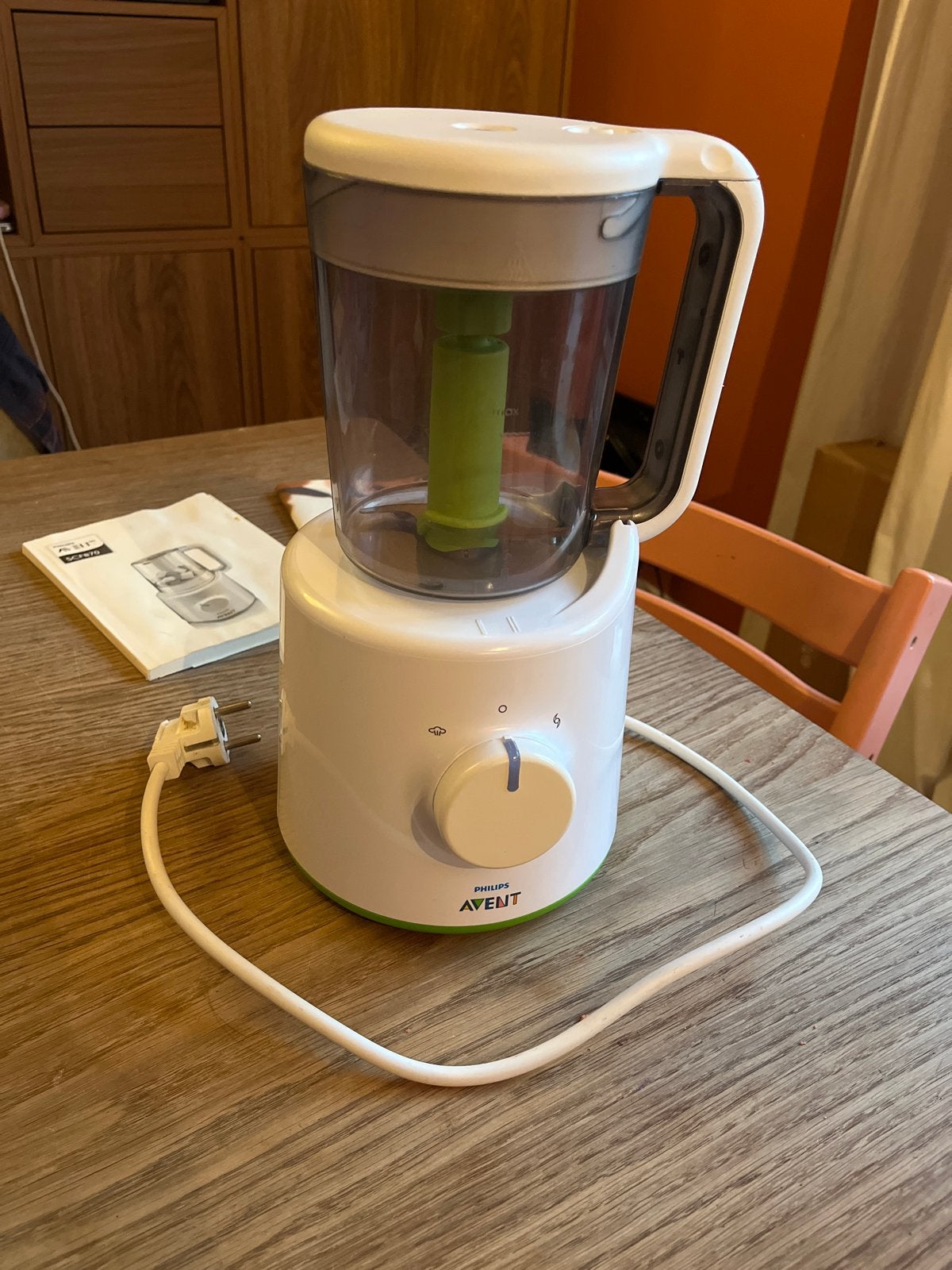 Philips Avent SCF870 Babyvoedingmaker Stomer Blender, Ophalen, Gebruikt, Stoomfunctie, Philips Avent