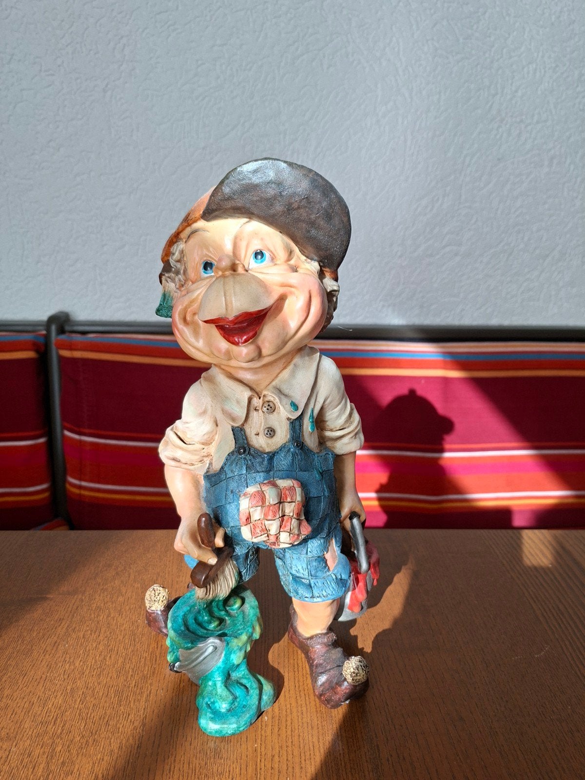 Efteling Laaf "Lubber" de Schilder (33 cm) Het Volk van Laaf, Ophalen of Verzenden, Zo goed als nieuw, Beeldje of Poppetje