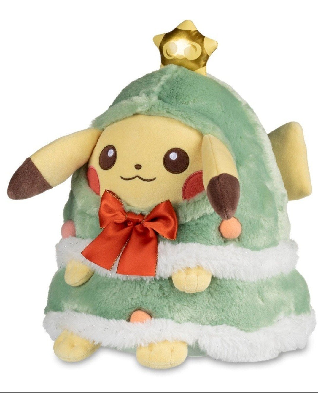 Pikachu Kerstboom Knuffel - Pokémon Pluche, Overige typen, Ophalen of Verzenden, Zo goed als nieuw, Pokémon
