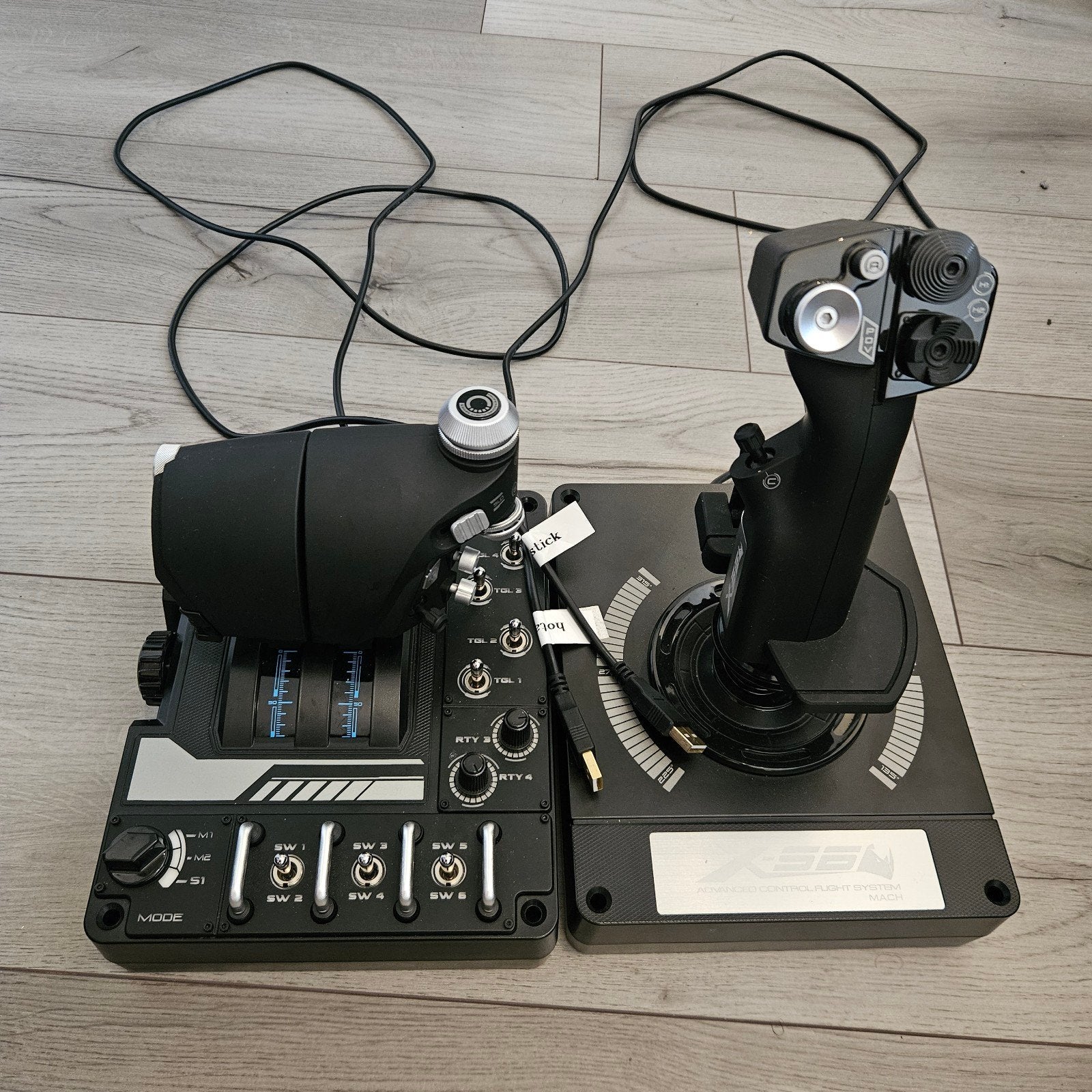 Logitech G X56 HOTAS Vliegsimulator Joystick en Throttle, Computers en Software, Joysticks, Ophalen of Verzenden, Zo goed als nieuw