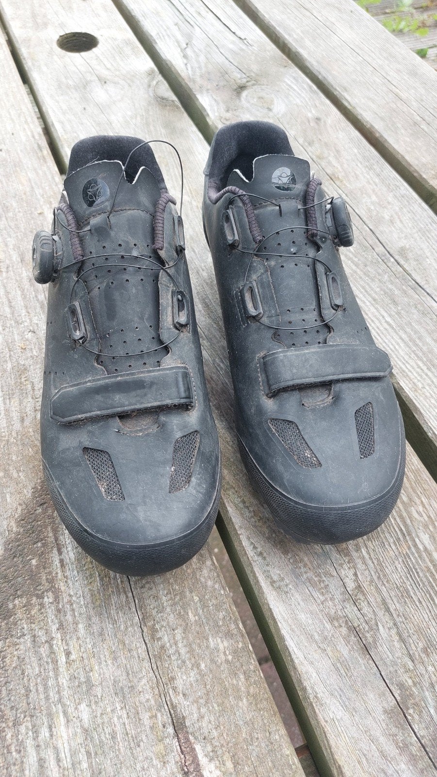 Zwarte fietsschoenen van Agu maat 44 met Atop sluiting, RGU, Gebruikt, Heren, Schoenen
