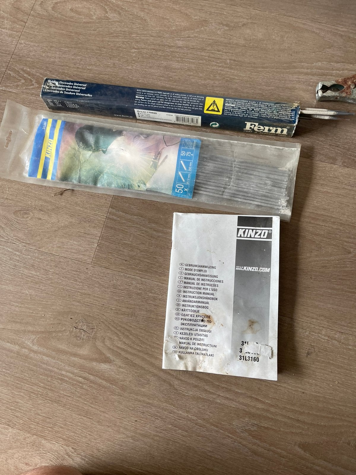 Lasapparaat., Doe-het-zelf en Verbouw, Gereedschap | Lasapparaten, Ophalen, Gebruikt, Minder dan 150 ampère, Elektroden
