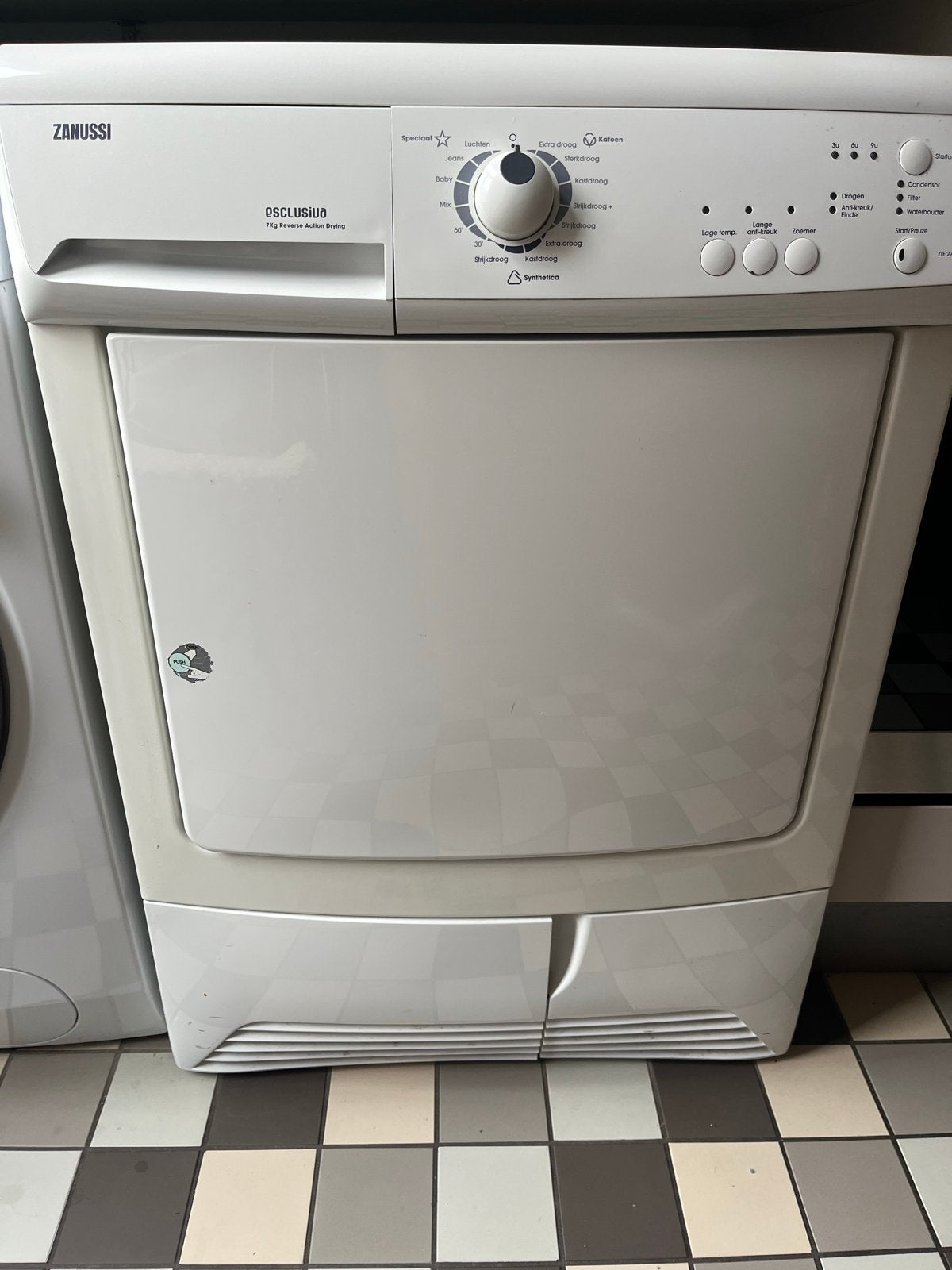 Zanussi Esclusiva droger - zeer goede staat, 6 tot 8 kg, Ophalen of Verzenden, Zo goed als nieuw, Voorlader