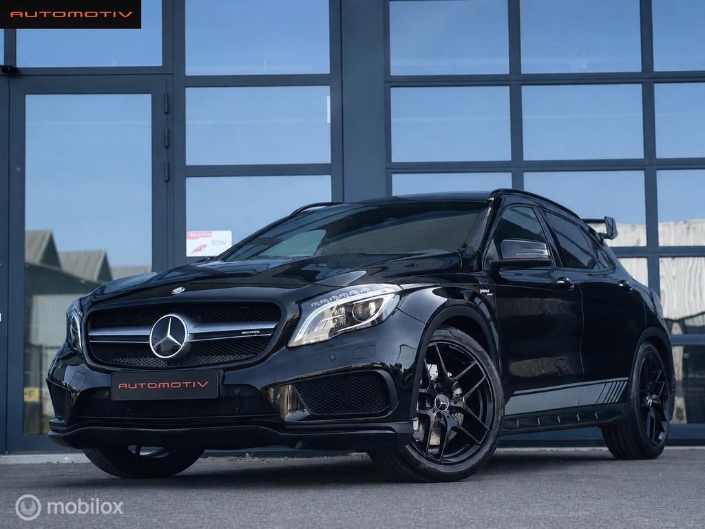 Mercedes GLA-klasse AMG 45 4MATIC / PANO / DISTRONICPLUS, Auto's, Gebruikt, Euro 6, 4 cilinders, 360 pk