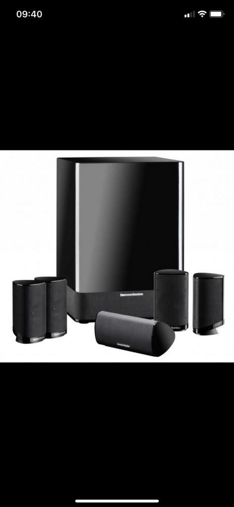 Harman Kardon surround sound system, 70 watt of meer, Zo goed als nieuw, 5.1-systeem, Overige spelers