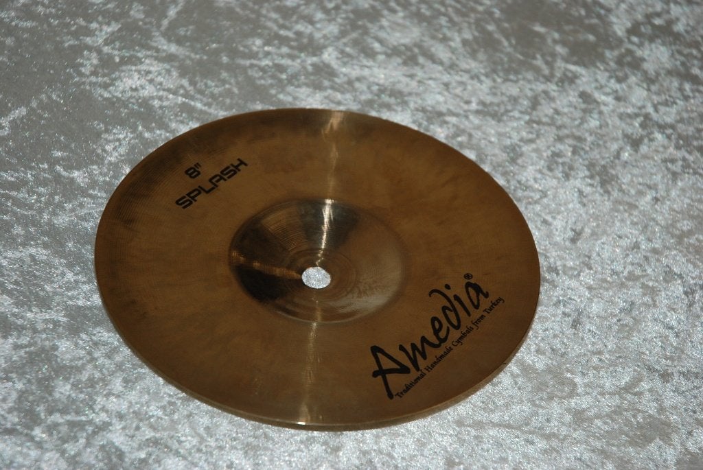 NIEUW!  Amedia Thrace serie splash bekken nieuw 163gr 8 inch, Muziek en Instrumenten, ., Drums of Percussie, Nieuw, Ophalen of Verzenden