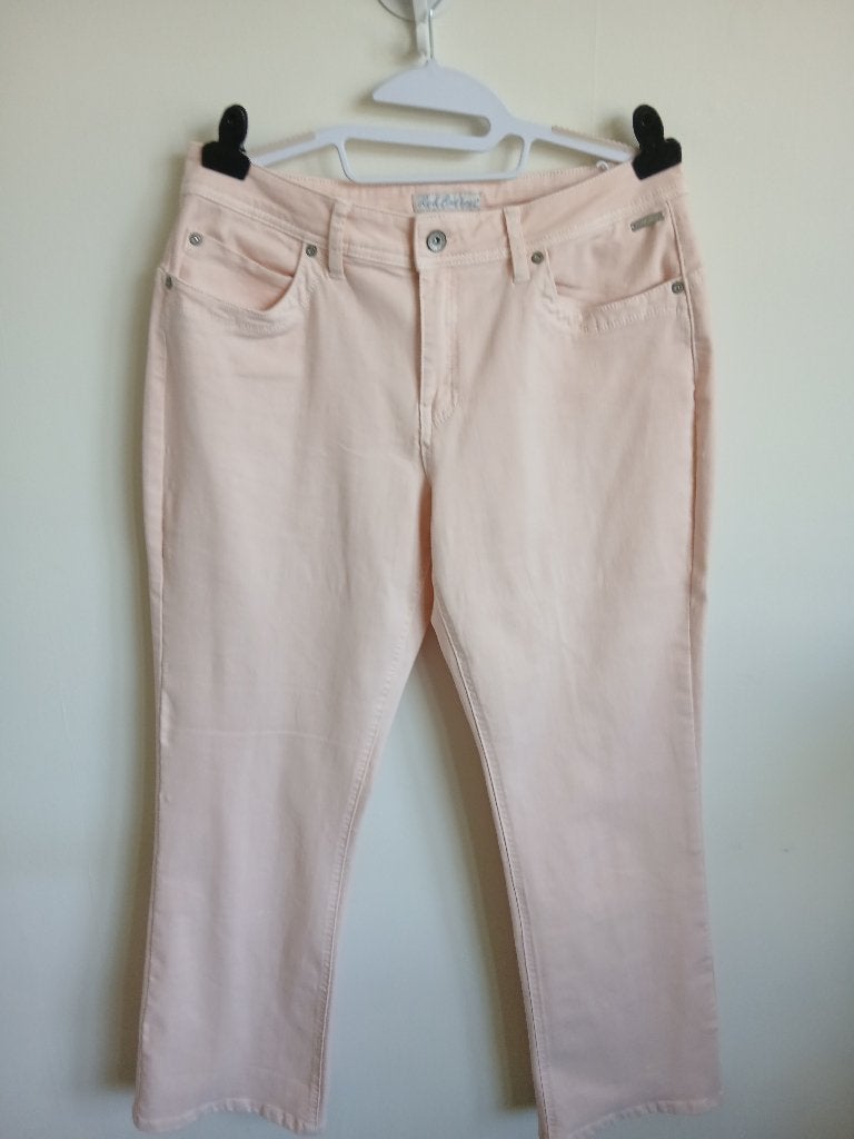 Broek Zalm/Roze Maat 42/31 Red Button, Kleding | Dames, Broeken en Pantalons, Verzenden, Maat 42/44 (L), Nieuw, Roze