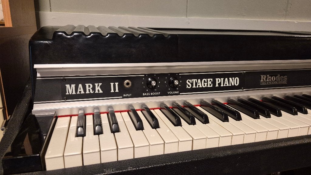 Fender Rhodes MK 2, Ophalen, Gebruikt, Zwart, Overige typen