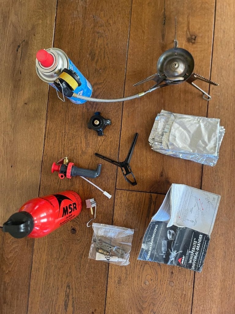 MSR brander multifuel, Ophalen, Zo goed als nieuw