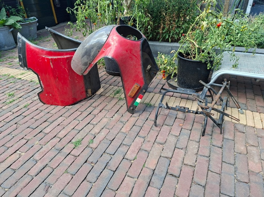 moto guzzi kuip, Ophalen, Gebruikt
