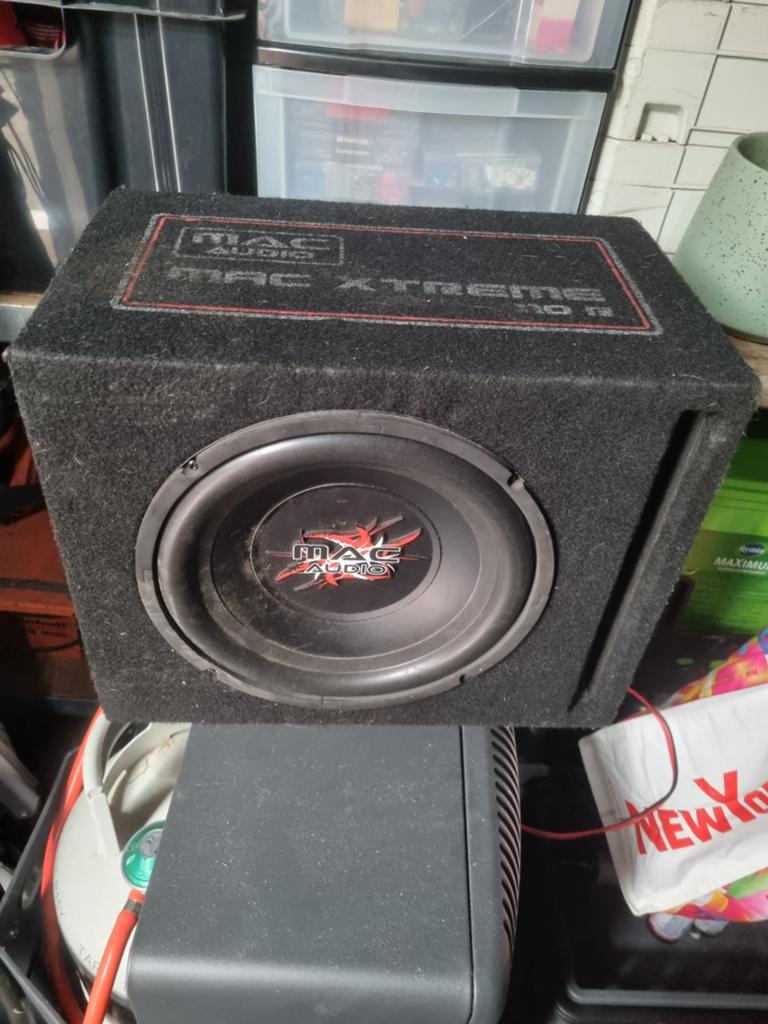 Subwoofer mac audio, Ophalen