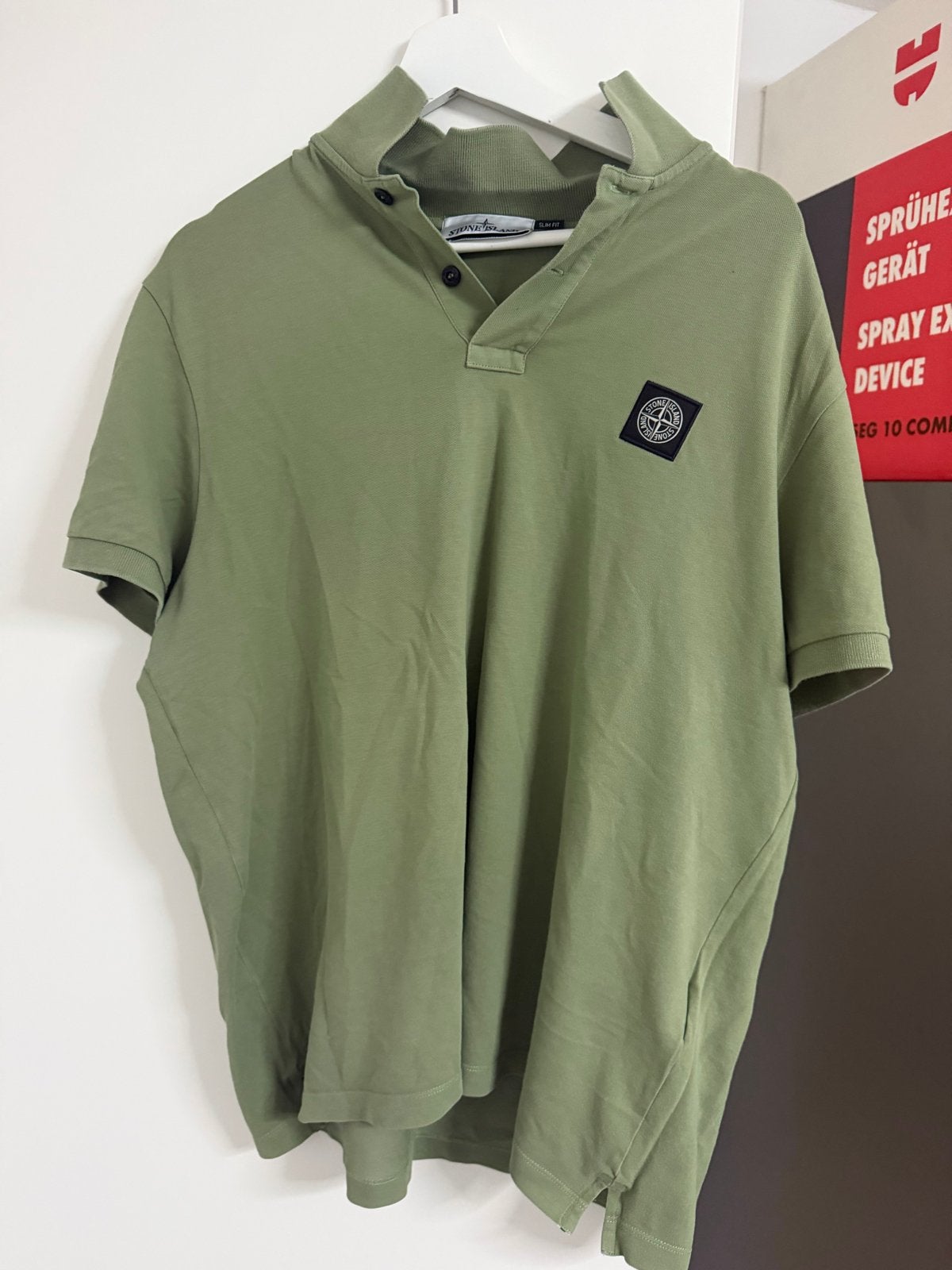 Stone Island Polo Shirt - Maat XL, Kleding | Heren, Ophalen of Verzenden, Zo goed als nieuw, Maat 56/58 (XL), Groen