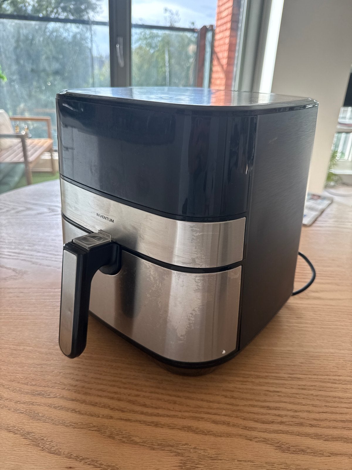 Inventum GF500HLD/01 Airfryer - Zo goed als nieuw, Witgoed en Apparatuur, Ophalen of Verzenden, Zo goed als nieuw, Airfryer, 1000 t/m 1499 gram