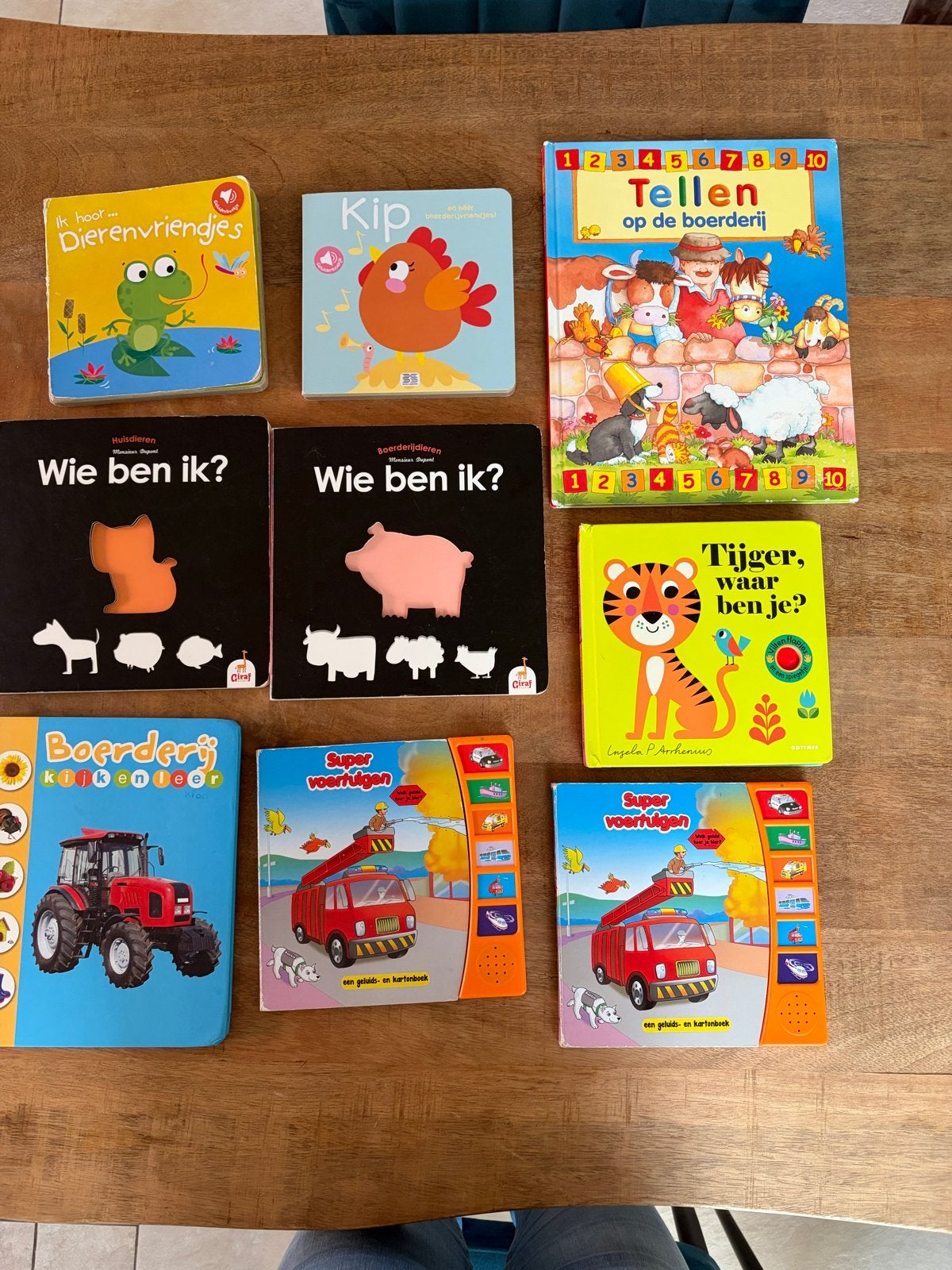 Leuke puzzels, boekjes, blikgooien, mozaïek speelgoed, Ophalen, 2 tot 4 jaar, Gebruikt, Van hout