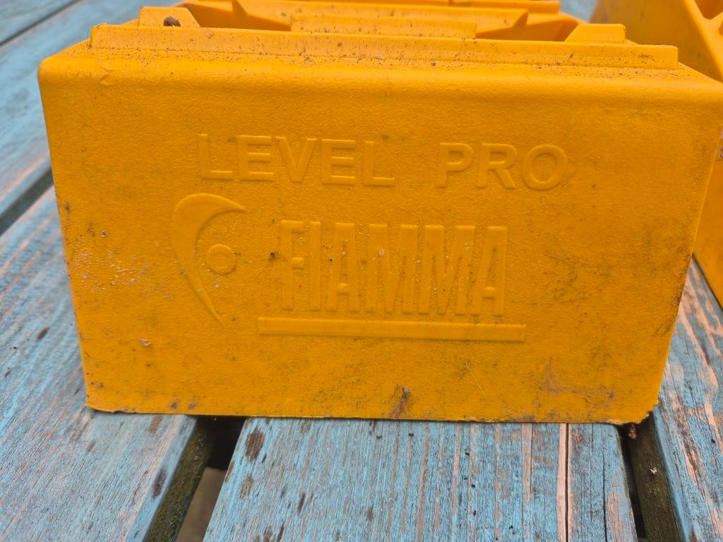 Fiamma Level Pro oprijblokken caravan/camper, Ophalen of Verzenden, Zo goed als nieuw