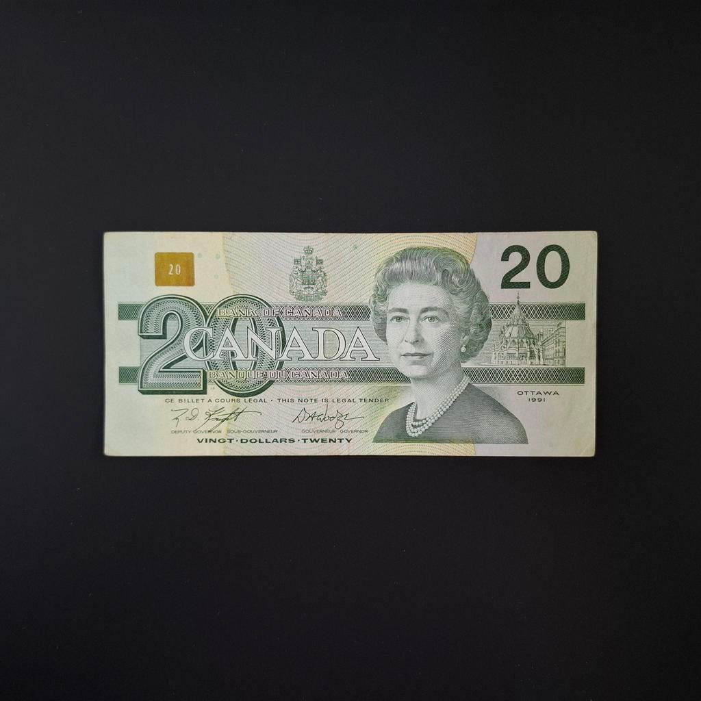 20 dollar Canada #017, Verzenden, Noord-Amerika, Los biljet