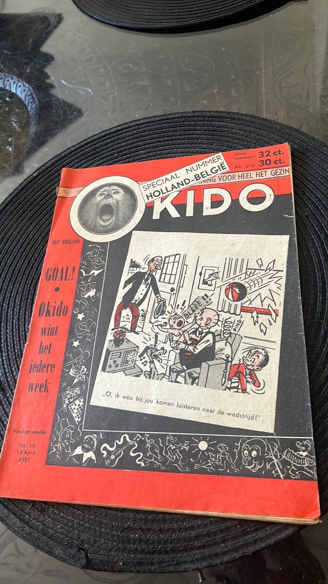 Nog n OKIDO SPECIAAL NR HOLLAND-BELGIE, Eén stripboek, Ophalen of Verzenden, Gelezen