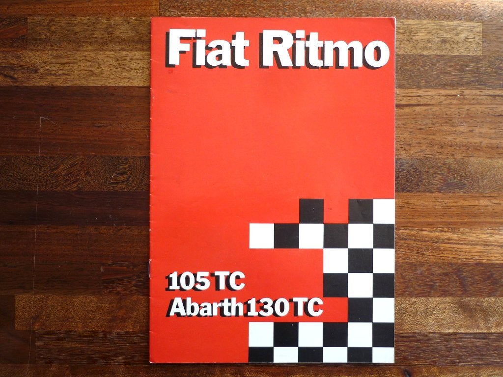 Fiat Ritmo 105 TC/Abarth 130 TC (1983, Duits), Ophalen of Verzenden, Nieuw, Overige merken