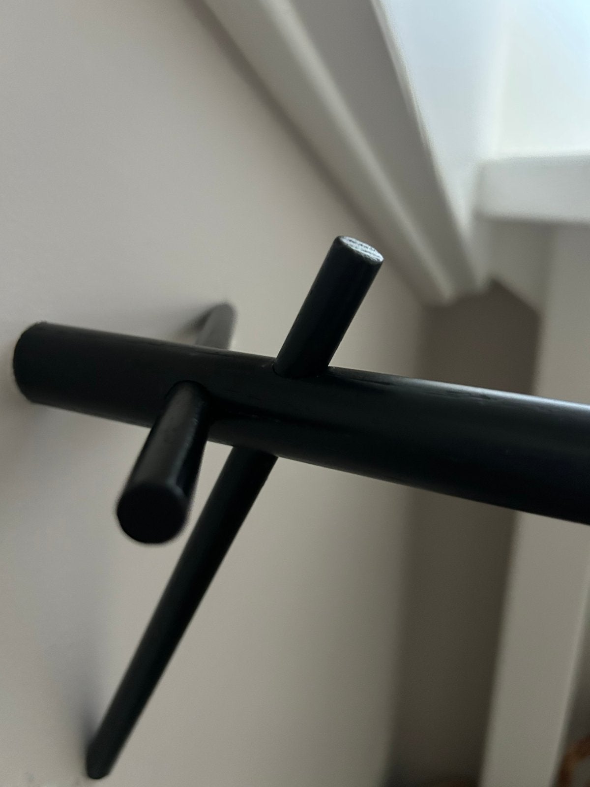Kapstokhaak/sticks, zwart, Normann Copenhagen, Wandkapstok, Gebruikt, Ophalen of Verzenden, Minder dan 100 cm