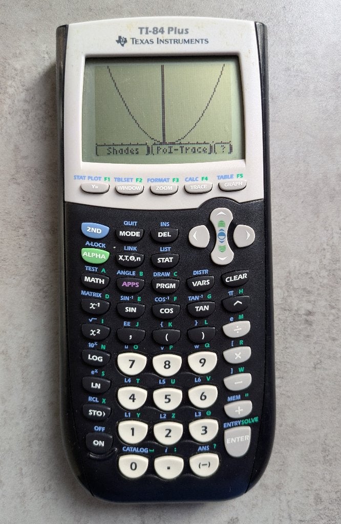 TI-84 Plus grafische rekenmachine, Ophalen of Verzenden, Grafische rekenmachine, Gebruikt