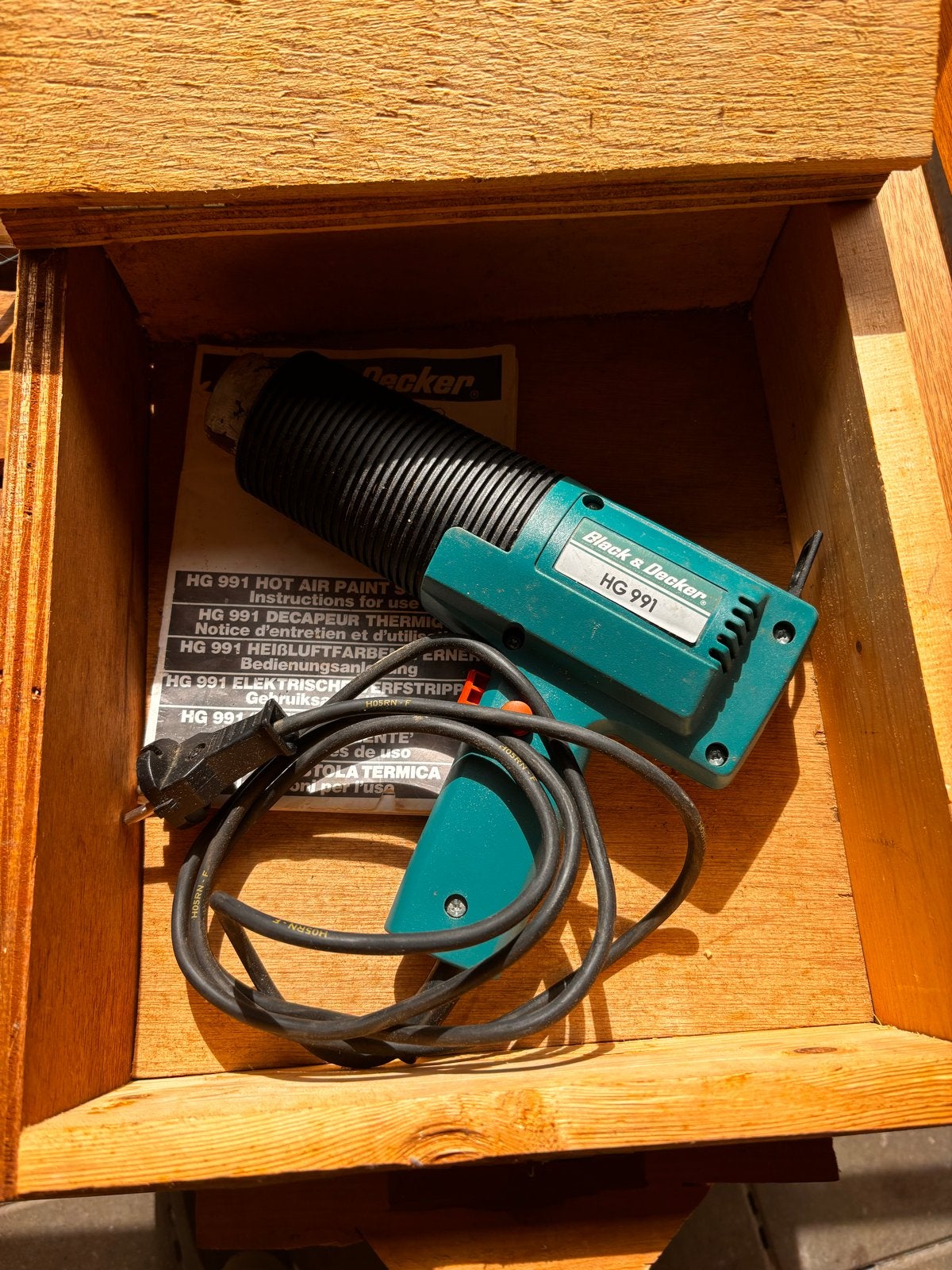 Black & Decker HG 991 Verfbrander - Gebruikt, Ophalen, Gebruikt, Overige typen, Overige merken